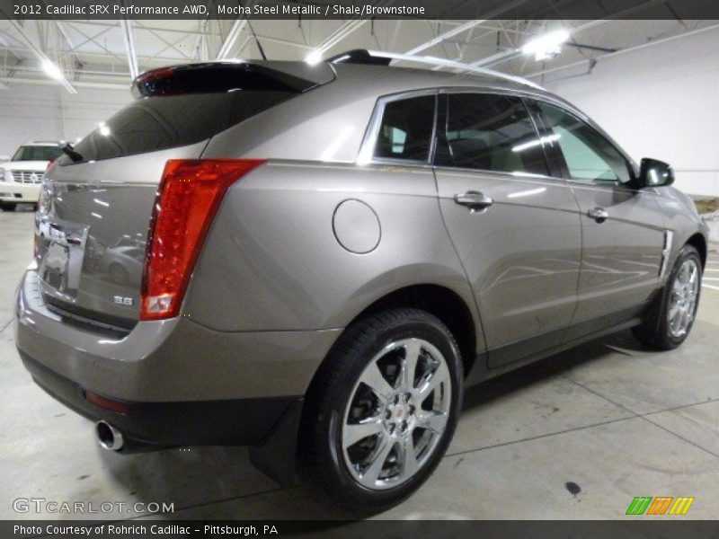 Mocha Steel Metallic / Shale/Brownstone 2012 Cadillac SRX Performance AWD