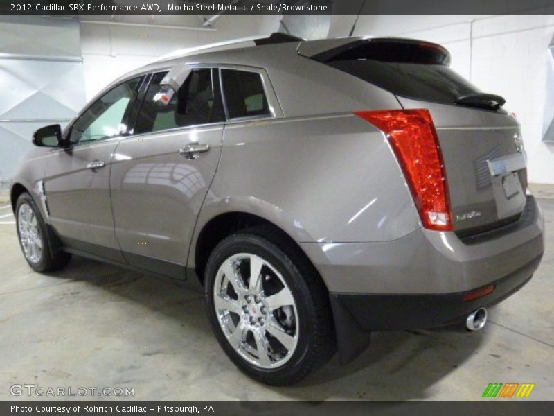 Mocha Steel Metallic / Shale/Brownstone 2012 Cadillac SRX Performance AWD