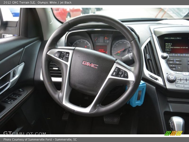 Olympic White / Jet Black 2012 GMC Terrain SLE