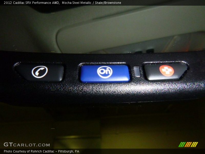 Mocha Steel Metallic / Shale/Brownstone 2012 Cadillac SRX Performance AWD