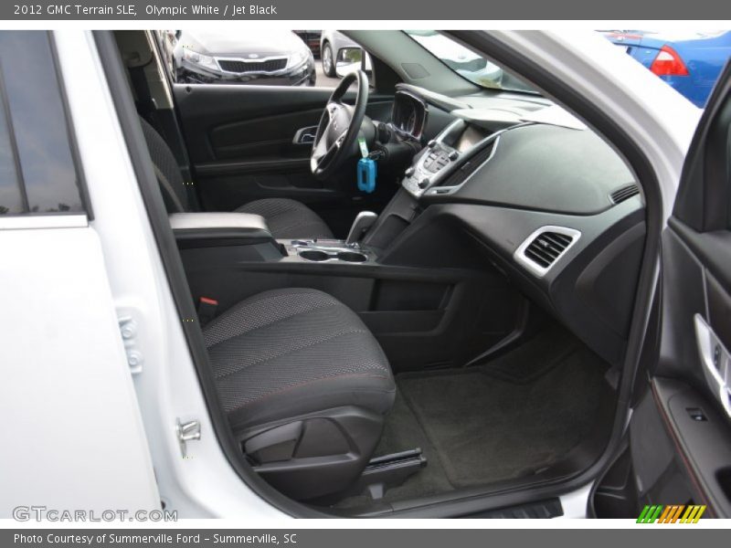 Olympic White / Jet Black 2012 GMC Terrain SLE