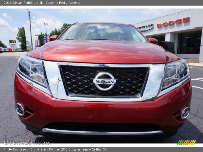 Cayenne Red / Almond 2014 Nissan Pathfinder SL