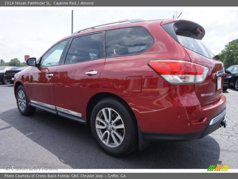 Cayenne Red / Almond 2014 Nissan Pathfinder SL