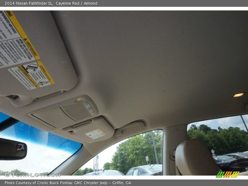 Cayenne Red / Almond 2014 Nissan Pathfinder SL