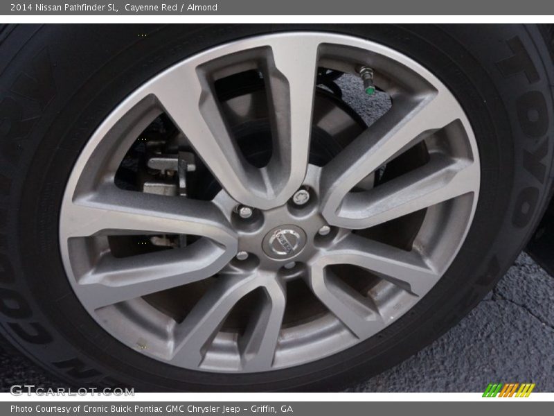 Cayenne Red / Almond 2014 Nissan Pathfinder SL