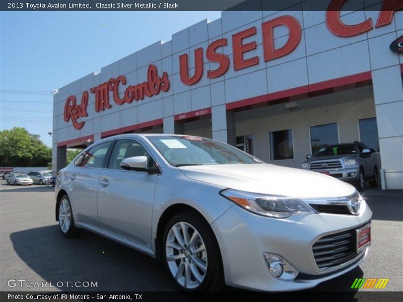 Classic Silver Metallic / Black 2013 Toyota Avalon Limited