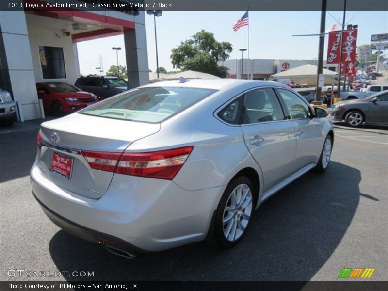 Classic Silver Metallic / Black 2013 Toyota Avalon Limited