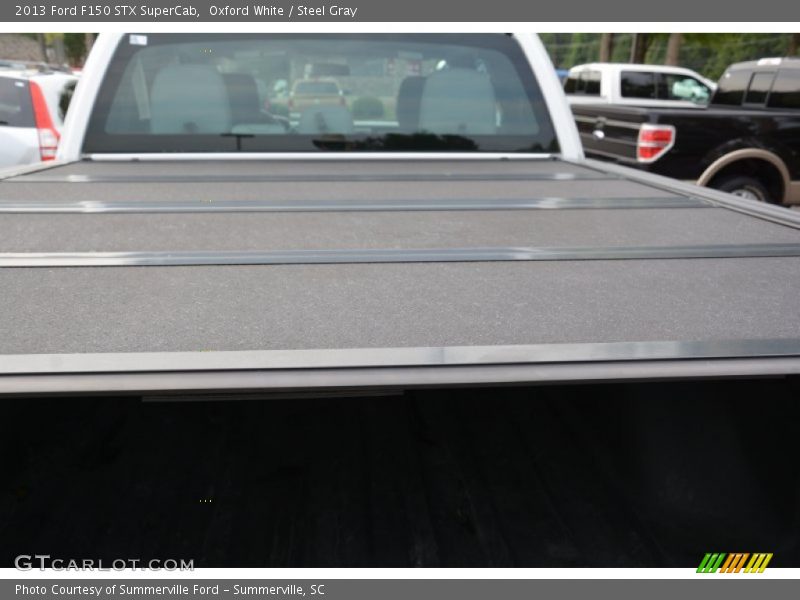 Oxford White / Steel Gray 2013 Ford F150 STX SuperCab