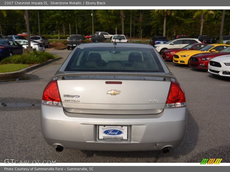 Silverstone Metallic / Ebony Black 2007 Chevrolet Impala SS