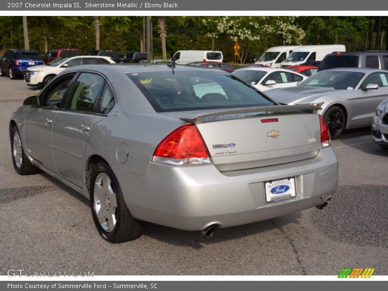 Silverstone Metallic / Ebony Black 2007 Chevrolet Impala SS