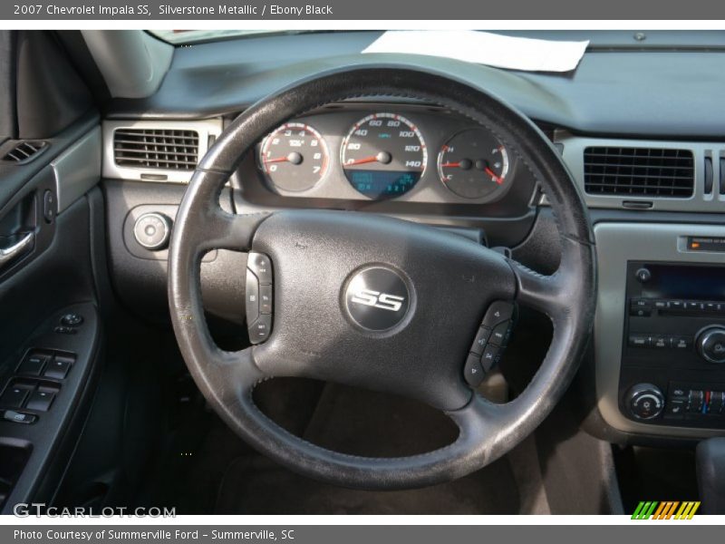 Silverstone Metallic / Ebony Black 2007 Chevrolet Impala SS