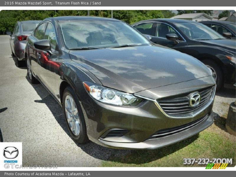 Titanium Flash Mica / Sand 2016 Mazda Mazda6 Sport