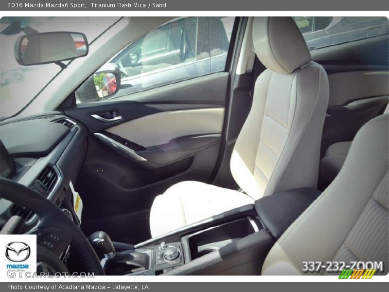 Titanium Flash Mica / Sand 2016 Mazda Mazda6 Sport