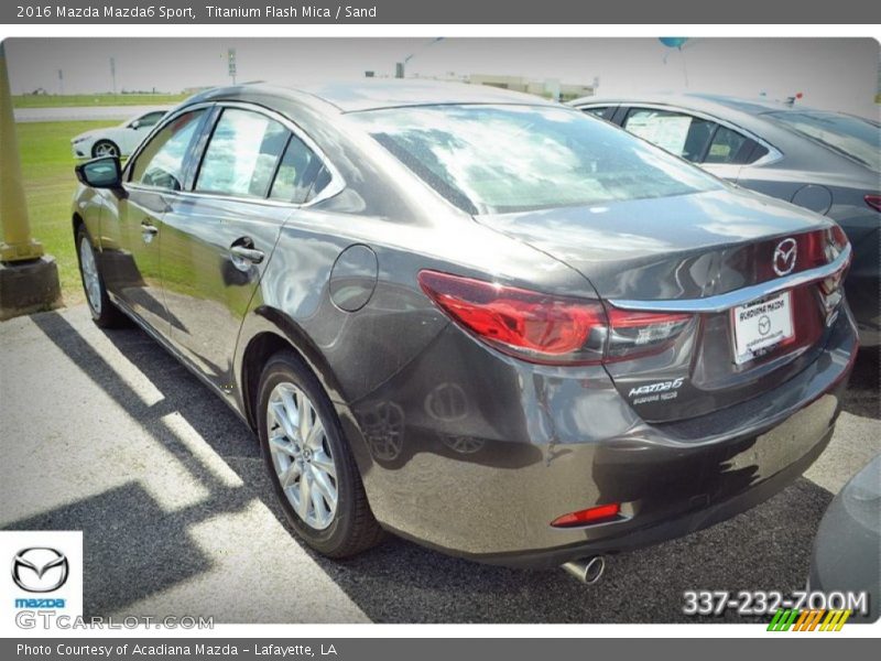 Titanium Flash Mica / Sand 2016 Mazda Mazda6 Sport