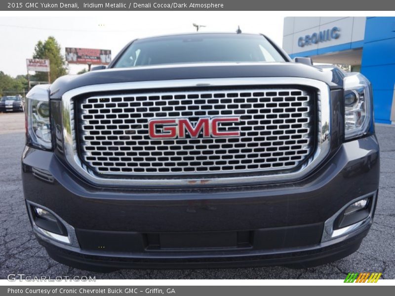 Iridium Metallic / Denali Cocoa/Dark Atmosphere 2015 GMC Yukon Denali