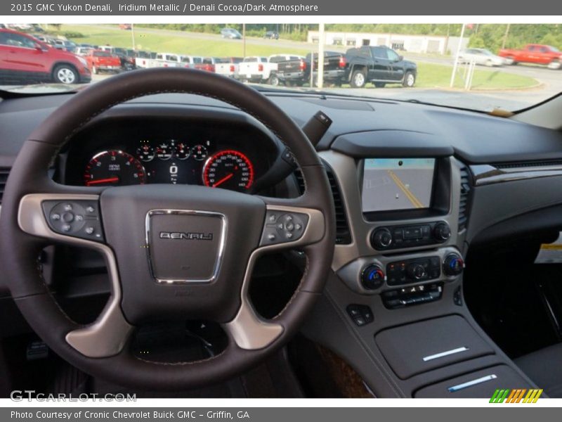 Dashboard of 2015 Yukon Denali