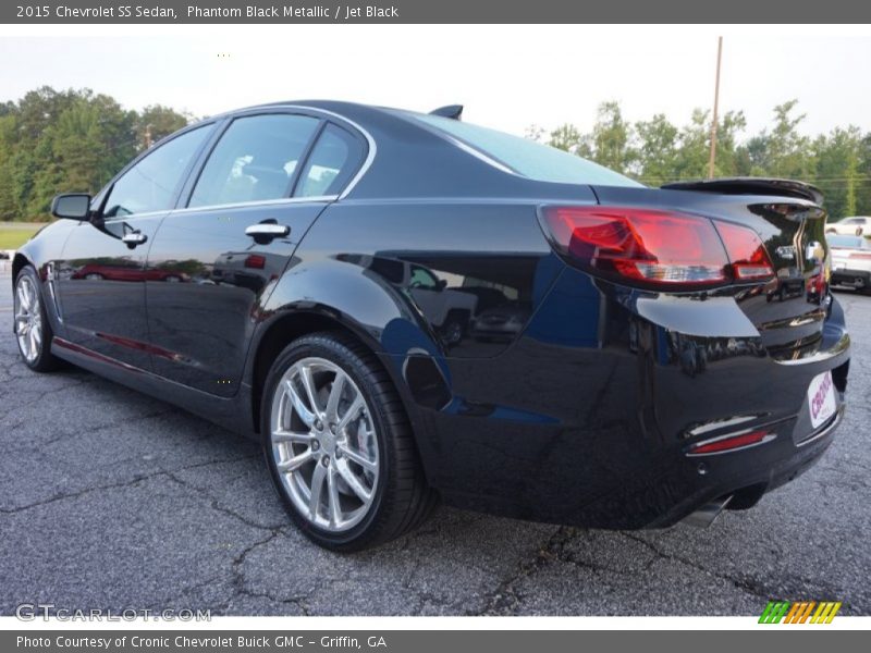 Phantom Black Metallic / Jet Black 2015 Chevrolet SS Sedan