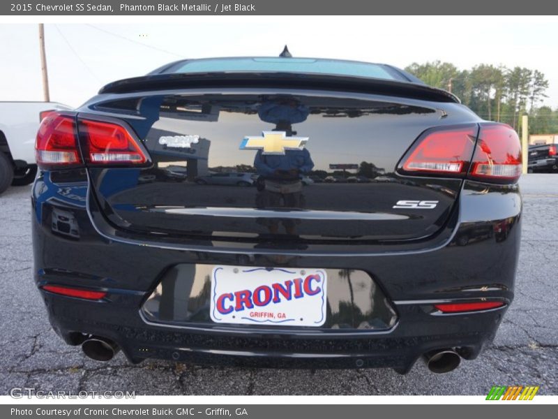 Phantom Black Metallic / Jet Black 2015 Chevrolet SS Sedan