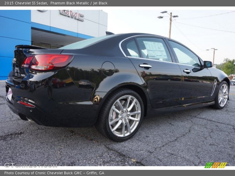 Phantom Black Metallic / Jet Black 2015 Chevrolet SS Sedan