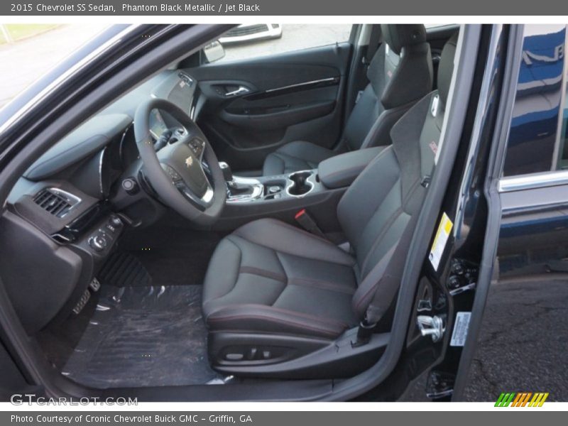 Phantom Black Metallic / Jet Black 2015 Chevrolet SS Sedan