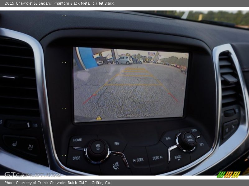 Phantom Black Metallic / Jet Black 2015 Chevrolet SS Sedan
