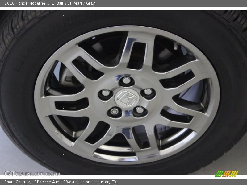Bali Blue Pearl / Gray 2010 Honda Ridgeline RTL