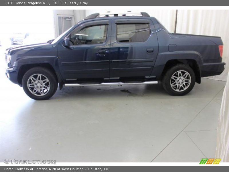 Bali Blue Pearl / Gray 2010 Honda Ridgeline RTL