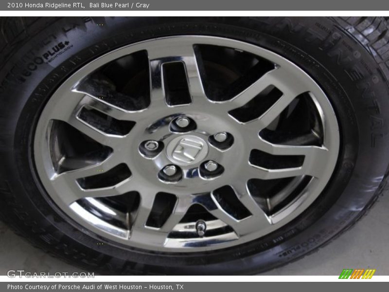 Bali Blue Pearl / Gray 2010 Honda Ridgeline RTL