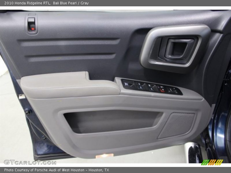 Bali Blue Pearl / Gray 2010 Honda Ridgeline RTL