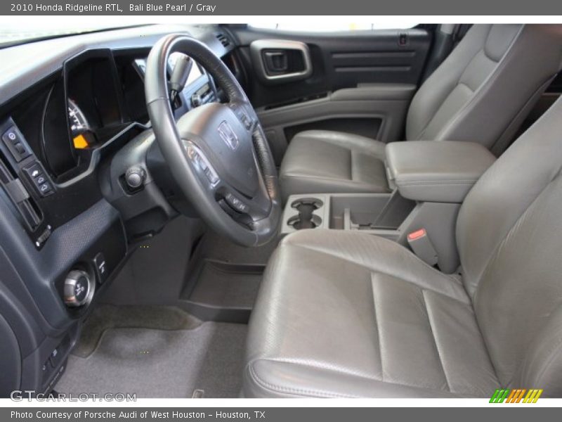 Bali Blue Pearl / Gray 2010 Honda Ridgeline RTL