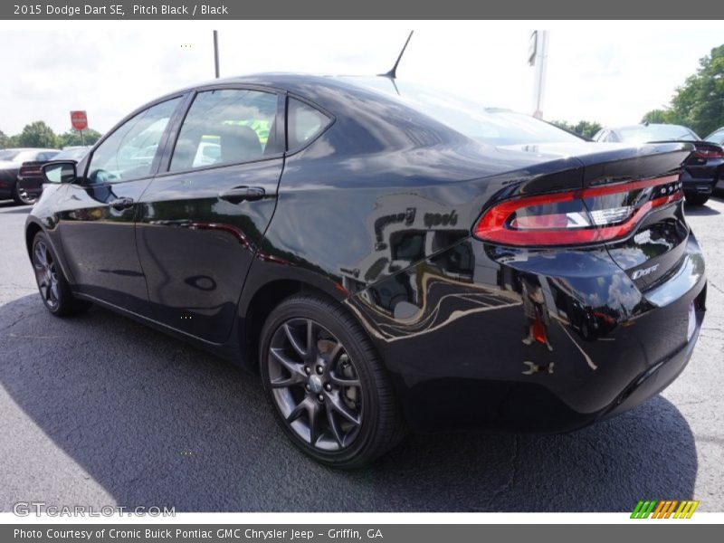 Pitch Black / Black 2015 Dodge Dart SE