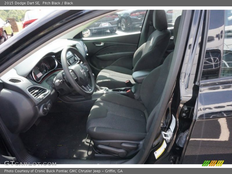 Pitch Black / Black 2015 Dodge Dart SE