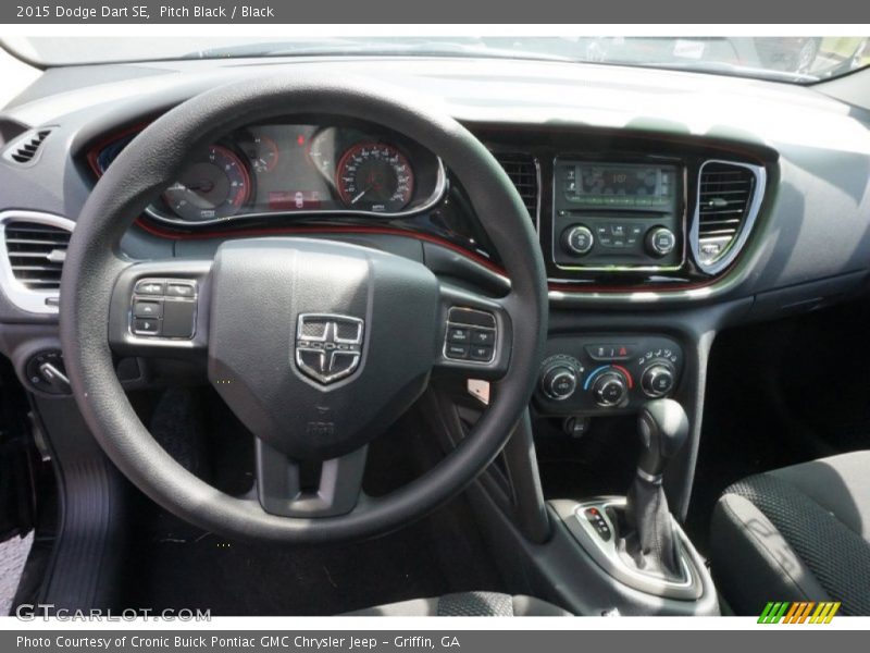 Pitch Black / Black 2015 Dodge Dart SE