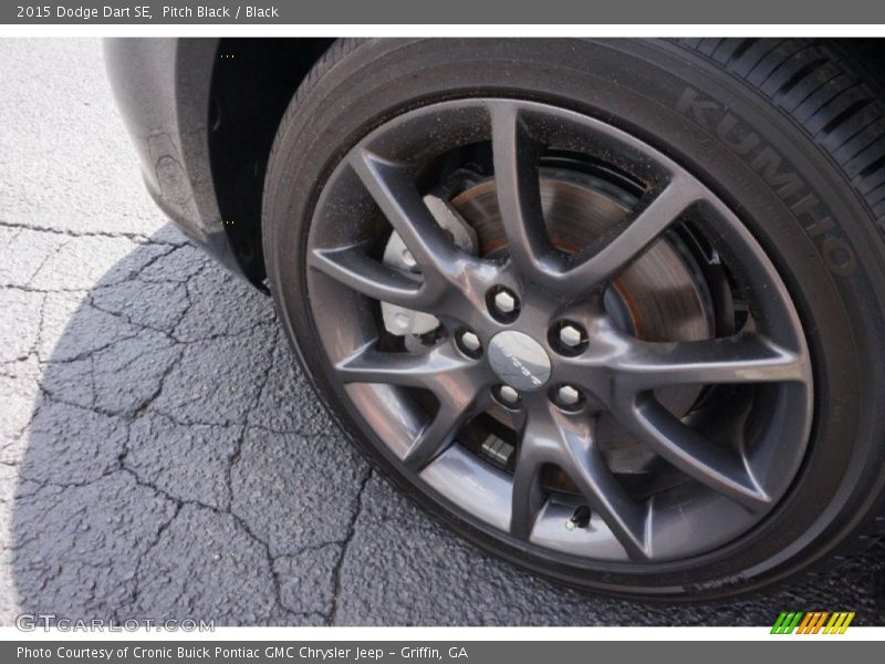 Pitch Black / Black 2015 Dodge Dart SE