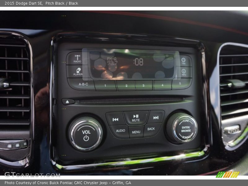 Pitch Black / Black 2015 Dodge Dart SE