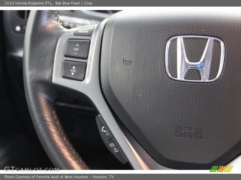 Bali Blue Pearl / Gray 2010 Honda Ridgeline RTL