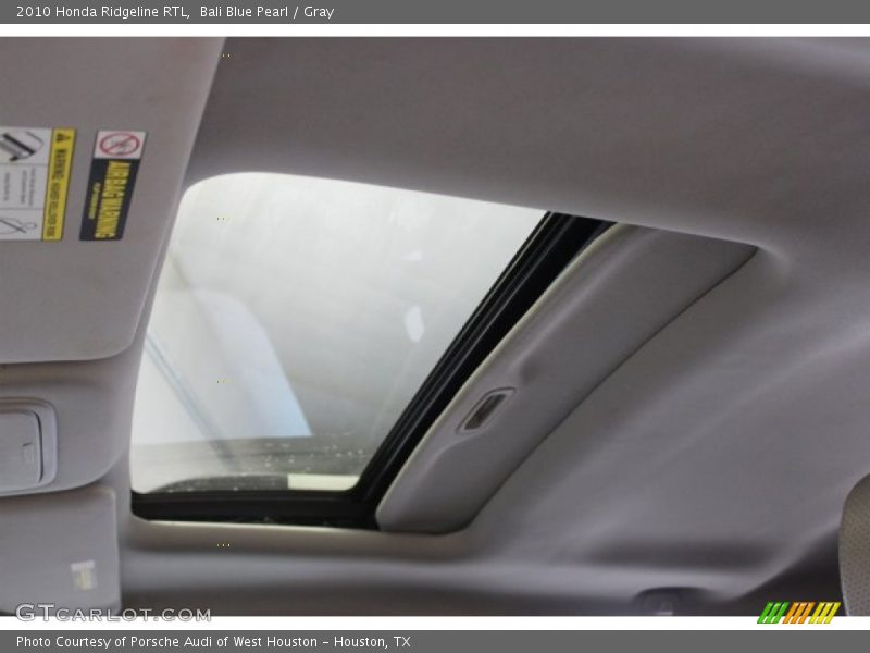 Bali Blue Pearl / Gray 2010 Honda Ridgeline RTL