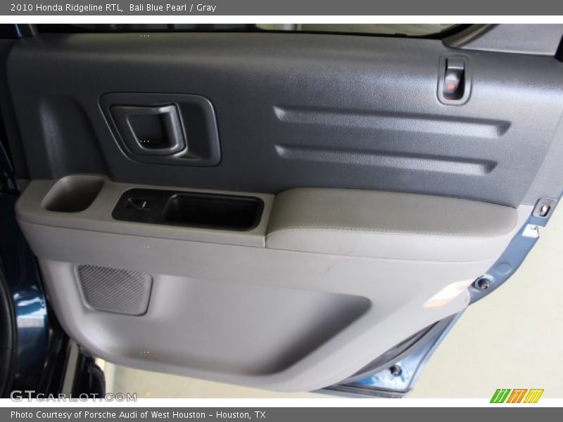 Bali Blue Pearl / Gray 2010 Honda Ridgeline RTL