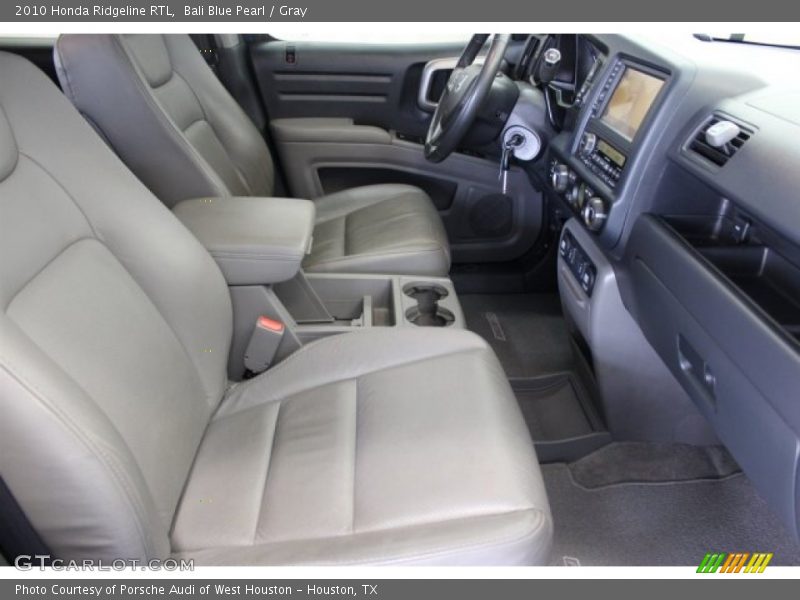 Bali Blue Pearl / Gray 2010 Honda Ridgeline RTL