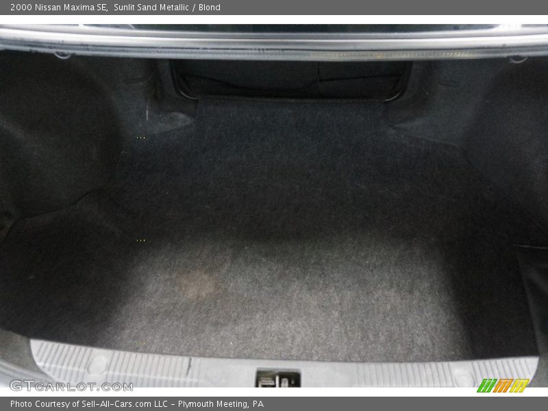 Sunlit Sand Metallic / Blond 2000 Nissan Maxima SE