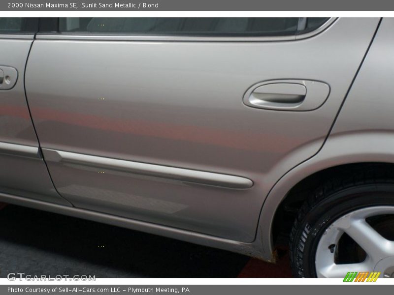 Sunlit Sand Metallic / Blond 2000 Nissan Maxima SE