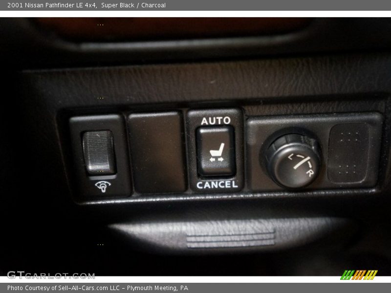 Super Black / Charcoal 2001 Nissan Pathfinder LE 4x4