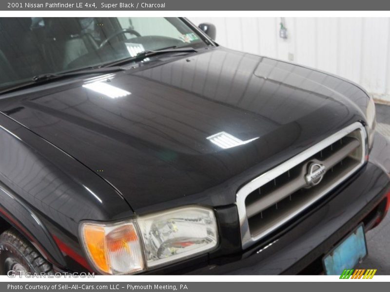 Super Black / Charcoal 2001 Nissan Pathfinder LE 4x4
