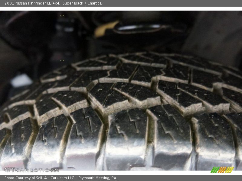Super Black / Charcoal 2001 Nissan Pathfinder LE 4x4