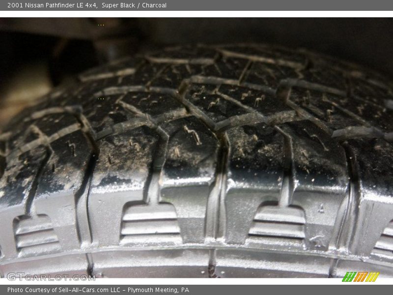 Super Black / Charcoal 2001 Nissan Pathfinder LE 4x4