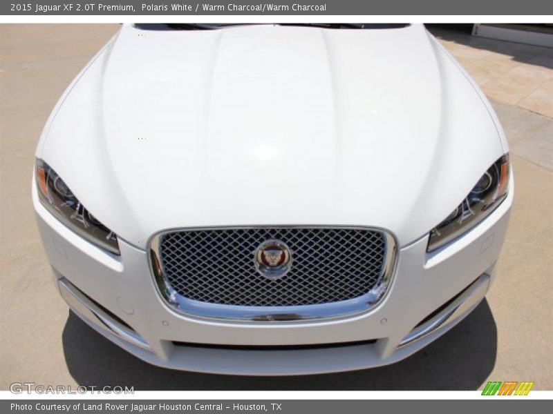 Polaris White / Warm Charcoal/Warm Charcoal 2015 Jaguar XF 2.0T Premium