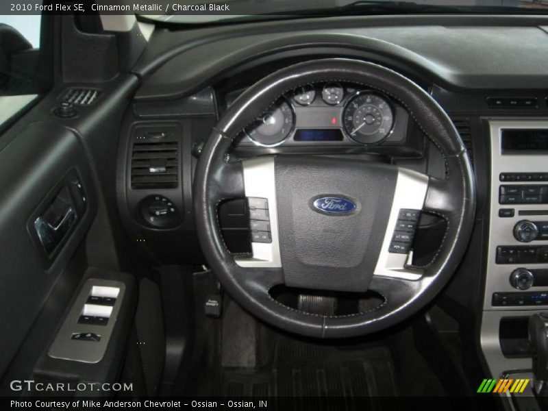 Cinnamon Metallic / Charcoal Black 2010 Ford Flex SE