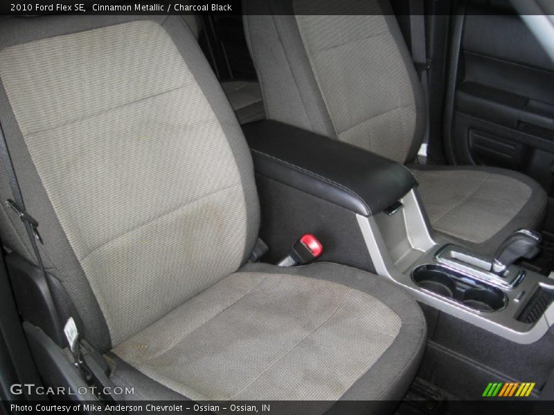 Cinnamon Metallic / Charcoal Black 2010 Ford Flex SE