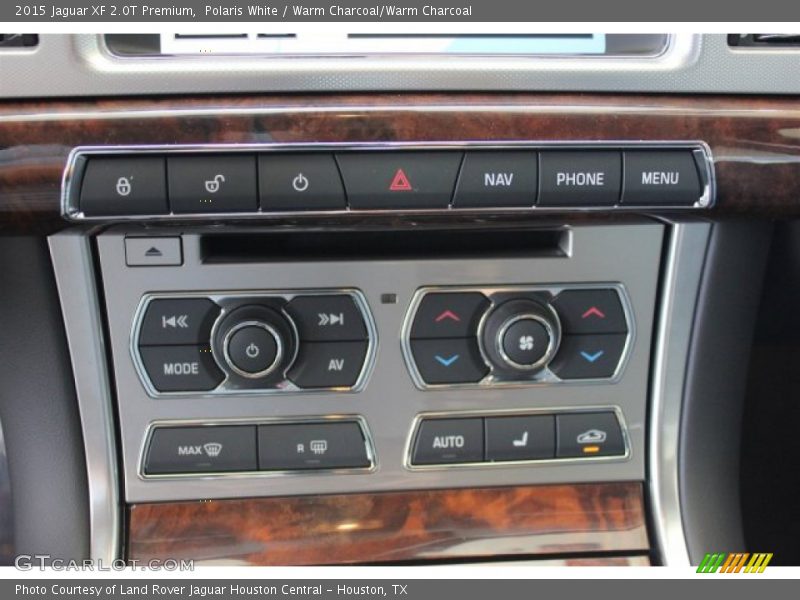 Polaris White / Warm Charcoal/Warm Charcoal 2015 Jaguar XF 2.0T Premium