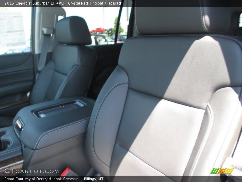 Crystal Red Tintcoat / Jet Black 2015 Chevrolet Suburban LT 4WD